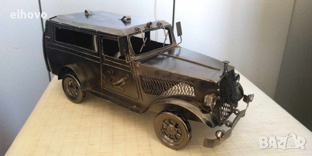 Ръчно изработена метална количка