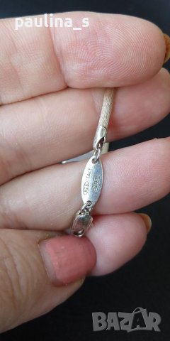 Furla / Сребърно Марково колие тип чокър "FURLA" / проба 925 Italy , снимка 5 - Колиета, медальони, синджири - 38081338