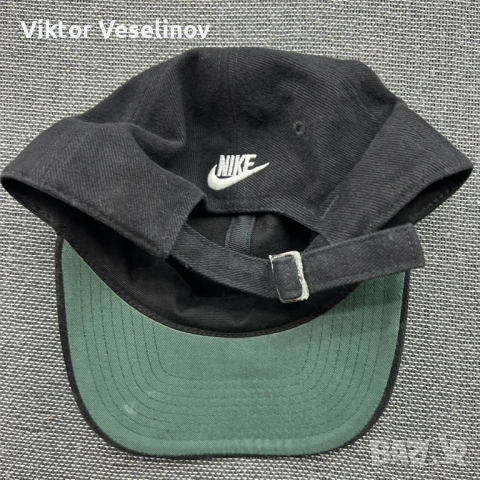 Nike Ретро Шапка 90-те Черна с Козирка Лятна, снимка 8 - Шапки - 53167582
