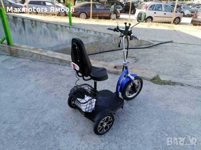Електрическа Триколка 500W Mod. - Black MaXmotors-гр.Ямбол 1280лв, снимка 9 - Мотоциклети и мототехника - 30149115