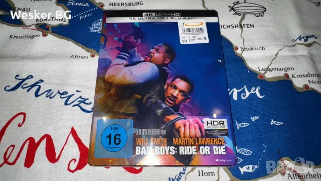 Bad Boys: Ride or Die Steelbook 4K + Blu-Ray, снимка 2 - Blu-Ray филми - 48020216