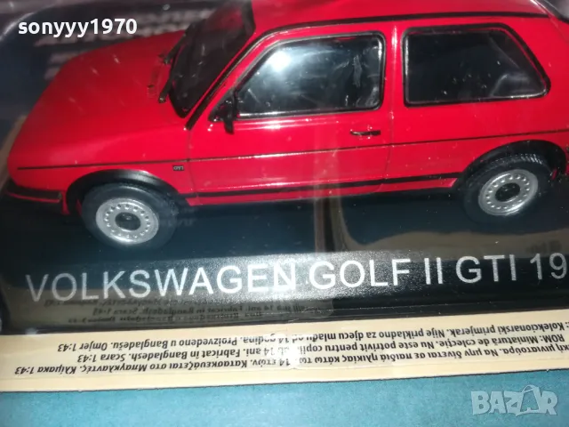 VW GOLF 2 1/43 МЕТАЛНА КОЛА ЗА КОЛЕКЦИЯ 2510241821, снимка 7 - Колекции - 47719514