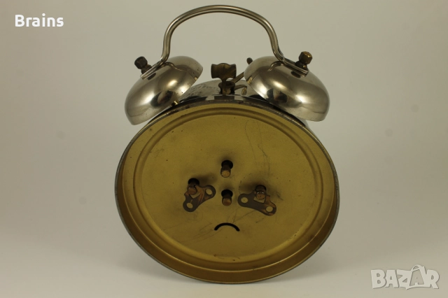 Стар Немски Будилник JERGER 1960' s, снимка 7 - Антикварни и старинни предмети - 52628223