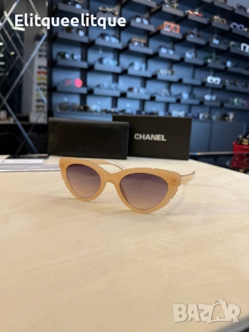 очила с черен обикновен калъф и Ув защита chanel, снимка 7 - Слънчеви и диоптрични очила - 52225522