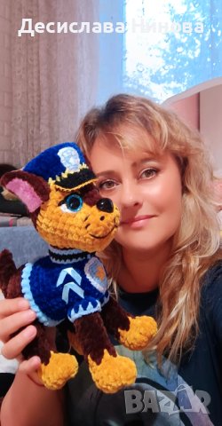 Кученца от"Пес патрул"-25см, снимка 4 - Плюшени играчки - 42768271