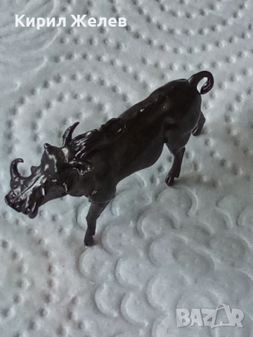 Малка бронзова фигурка на глиган 52582, снимка 7 - Антикварни и старинни предмети - 52730321