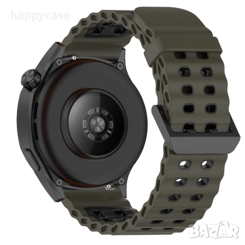 MARINE Силиконова каишка за Huawei Watch/Samsung/Garmin/Apple/Xiaomi/Amazfit, снимка 8 - Каишки за часовници - 51471802