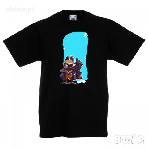 Детска тениска Marvel Rocket Racoon 1 Игра,Изненада,Подарък,Геймър,, снимка 3 - Детски Блузи и туники - 36716859