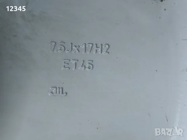 17’’5x112 za vw 17”5х112 за фолцваген-№613, снимка 9 - Гуми и джанти - 49976205