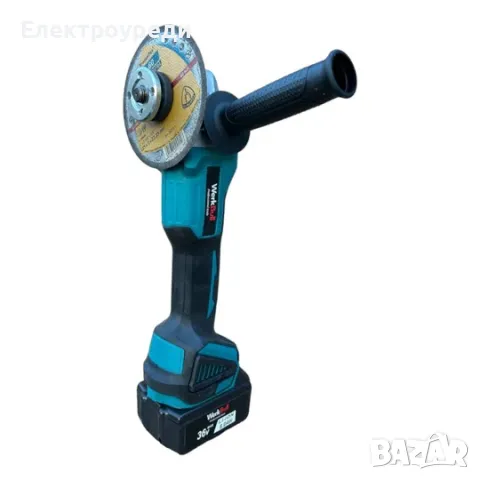 4в1 Безчетков комплект WerkBull Перфоратор, Гайковерт-Винтоверт и Ъглошлайф + 3 батерии 36V 8Ah, снимка 6 - Други инструменти - 47628456