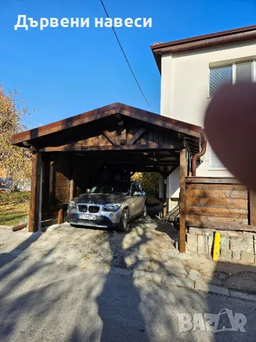  Навеси Дървени покриви Дървени конструкции , снимка 5 - Ремонти на къщи - 32095016