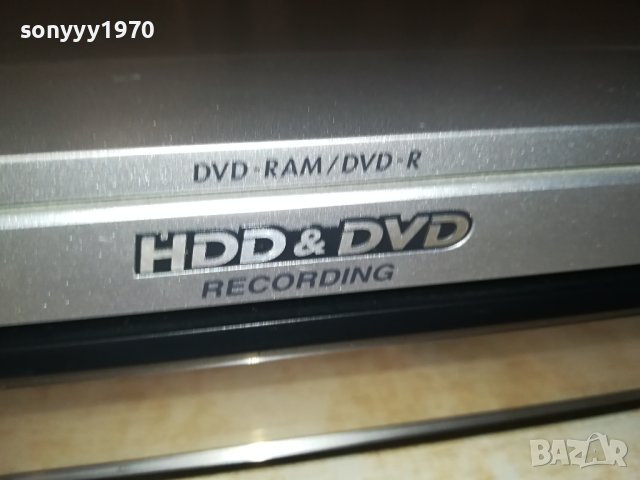 panasonic DMR-E100HEG-MADE IN JAPAN-hdd//dvd recorder 0411231015, снимка 11 - Плейъри, домашно кино, прожектори - 42847924