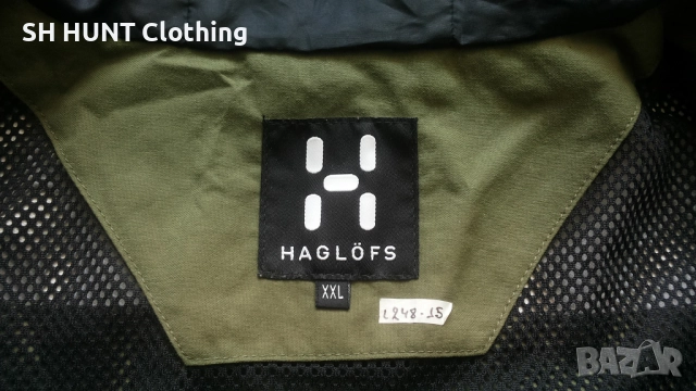 HAGLOFS Climatic Jacket размер XXL за лов яке със здрава материя. Подходящо за гоначи - 1699, снимка 15 - Екипировка - 52851659