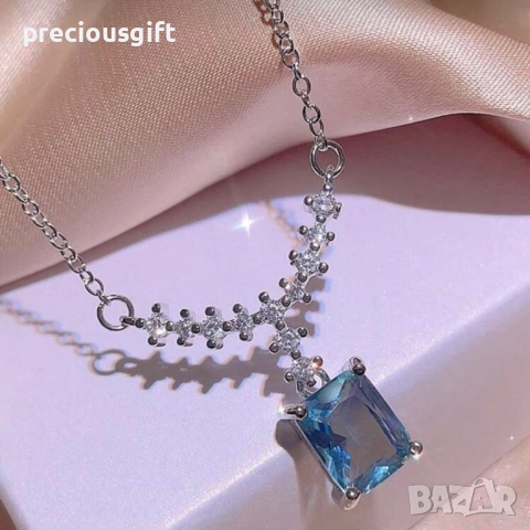 Комплект бижута - колие, обеци и пръстен, снимка 3 - Бижутерийни комплекти - 52053016