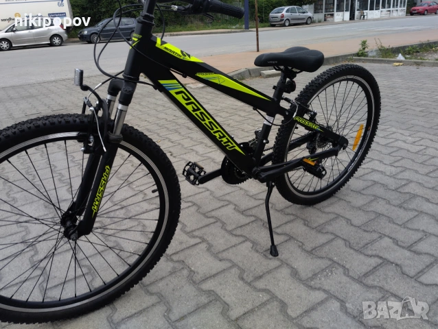 BG Алуминиев велосипед 26" MARTY черен, снимка 7 - Велосипеди - 54261230