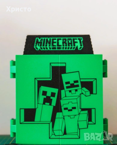 Поставка за Kinder Joy фигурки от колекцията Minecraft, снимка 2 - Други - 53866987