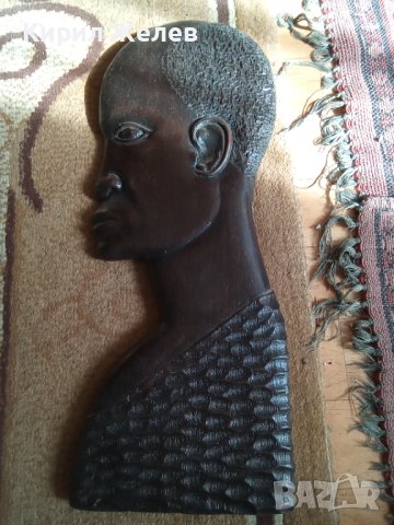 Стара африканска АБАНОСОВА фигура БАРЕЛЕФ ПАНО Ръчна МАЙСТОРСКА ХУДОЖЕСТВЕНА ТРАДИЦИОННАработа 40559, снимка 11 - Антикварни и старинни предмети - 42314758