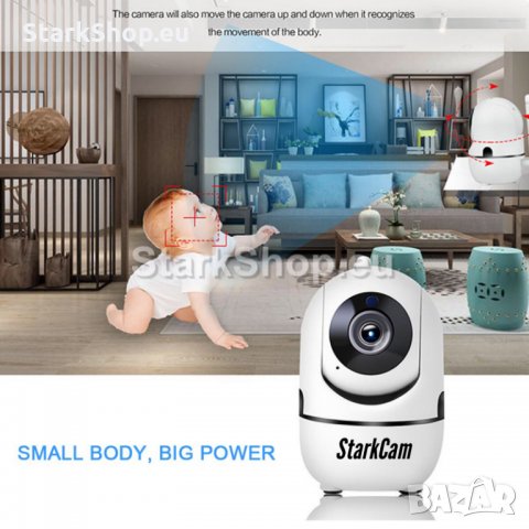  Безжична FullHD WiFi камера – RoboCam 360, снимка 7 - Камери - 30515551