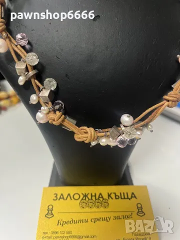 Ръчно изработено колие 925, снимка 5 - Колиета, медальони, синджири - 48219950