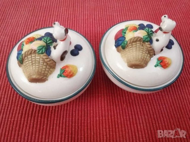 Стари порцеланови захарници. , снимка 3 - Сервизи - 29738220