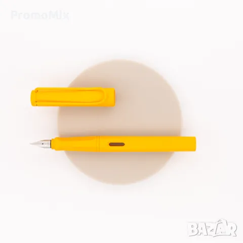 Писалка Lamy Safari Mango 021 F перо писалка с мастило пишещо средство, снимка 4 - Ученически пособия, канцеларски материали - 48904486