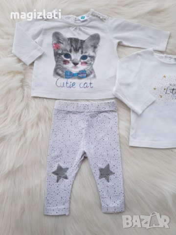 Блузи и клинче 0-3 месеца, снимка 3 - Бебешки блузки - 29838102