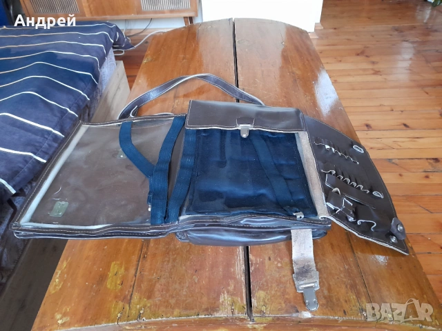 Стара командирска,офицерска чанта #23, снимка 4 - Антикварни и старинни предмети - 53913712