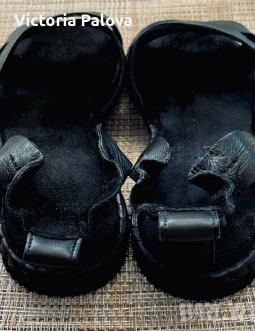 Модерни черни сандали CHAAYA Австрия естествена кожа, снимка 11 - Сандали - 50722638