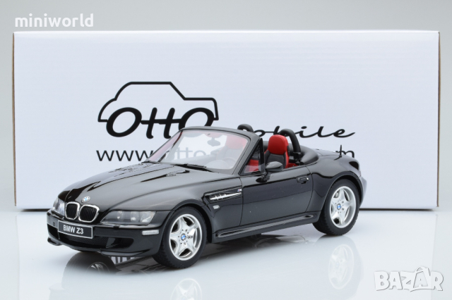 BMW Z3 M Roadster 1999 - мащаб 1:18 на OTTOMobil моделът е нов в кутия, снимка 5 - Колекции - 44509324