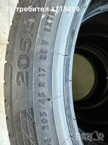 205/45 R17 – летни гуми Continental, снимка 3 - Гуми и джанти - 56446177