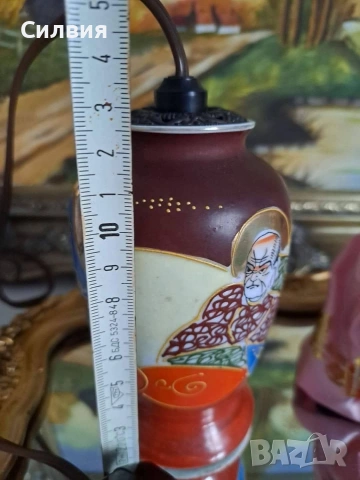 *МАЛКА ЛАМПА/ВАЗА* САТСУМА, снимка 7 - Настолни лампи - 53923128