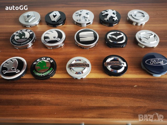 Кпачки Пежо/Рено/Мазда/Шкода/Опел/Нисан/Сеат/Форд , снимка 2 - Аксесоари и консумативи - 31478198