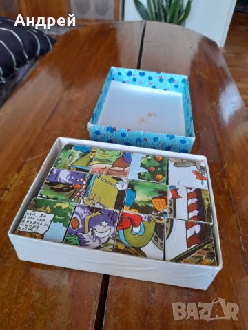Стара детска игра с кубчета #7, снимка 2 - Други ценни предмети - 42880291