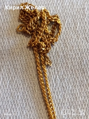 Колие pochette малка дамска чанта от златна мъниста разкошно 52249, снимка 6 - Колиета, медальони, синджири - 52492904