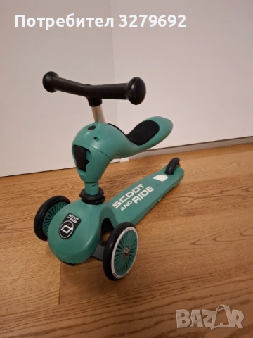 Тротинетка Scoot and ride 2in1, снимка 5 - Скутери и тротинетки - 54288664