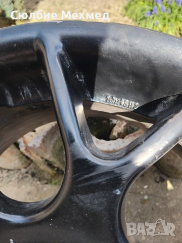 Джанти 15 цола 4x100 7Jx15 H2 – комплект, снимка 2 - Гуми и джанти - 54170186