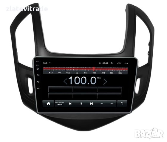 CHEVROLET CRUZE J300 J308 2012-2015 Андроид Навигация Мултимедия, 9059