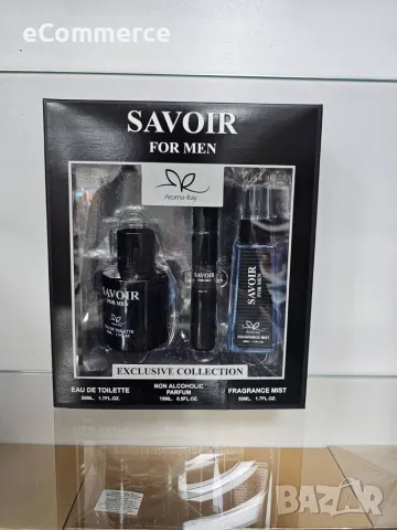 Подаръчен сет Savoir For Men Exclusive Collection Eau De Toilette 50ml, снимка 1 - Мъжки парфюми - 47625735