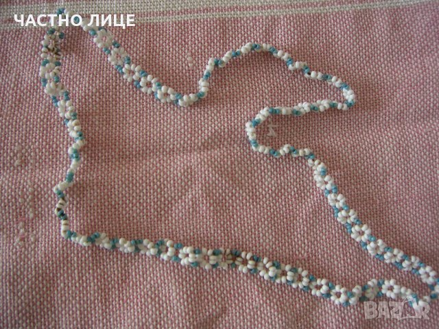 Синьо колие с висулка Чудесен подарък Сини огърлици Перли, снимка 7 - Колиета, медальони, синджири - 29305393