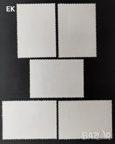 СССР, 1987 г. - пълна серия чисти марки, изкуство, 4*5, снимка 2 - Филателия - 44498315