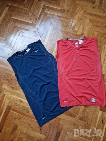 Страхотни мъжки спортни потници NIKE размер L , снимка 2 - Тениски - 54350457