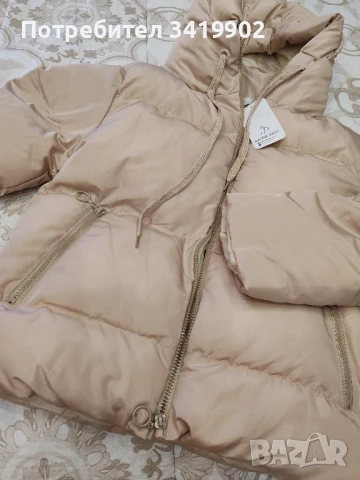 Дамско зимно пухено яке, снимка 3 - Якета - 50684822