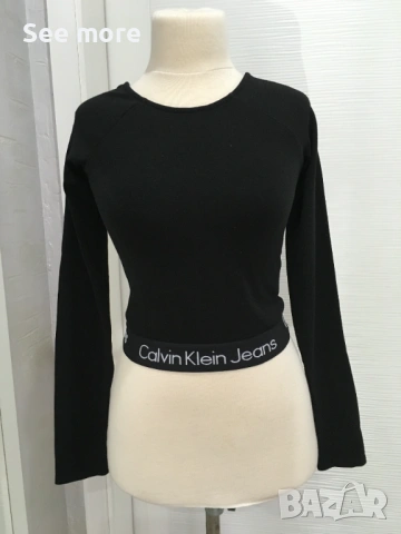 Calvin Klein дамски топ Лого