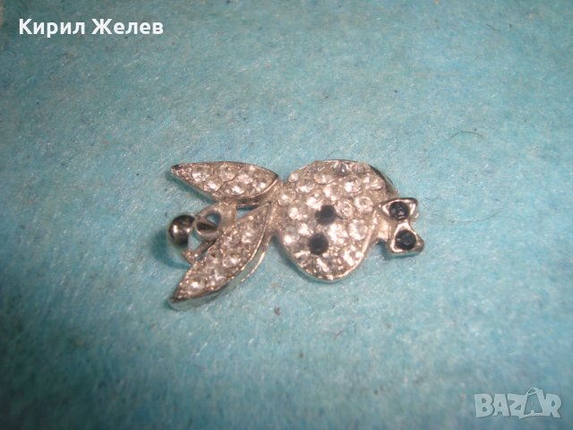 ЗАЙЧЕ - ПЛЕЙБОЙ с ИНКРУСТИРАНИ ЦИРКОНИ АРТ ФЕШЪН МЕДАЛЬОН ПОСРЕБРЕН 6825, снимка 6 - Колиета, медальони, синджири - 35645925