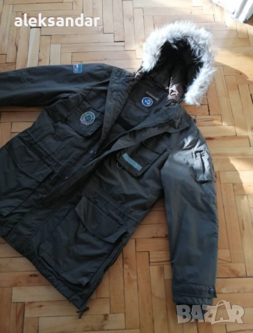 Napapijri Яке Парка Естествен косъм, снимка 6 - Якета - 52100133