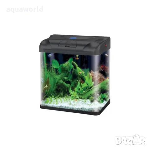 "ПРОМОЦИЯ" RS-380B Аквариум с капак + три подаръка, LED осветление и вградена филтърна система 