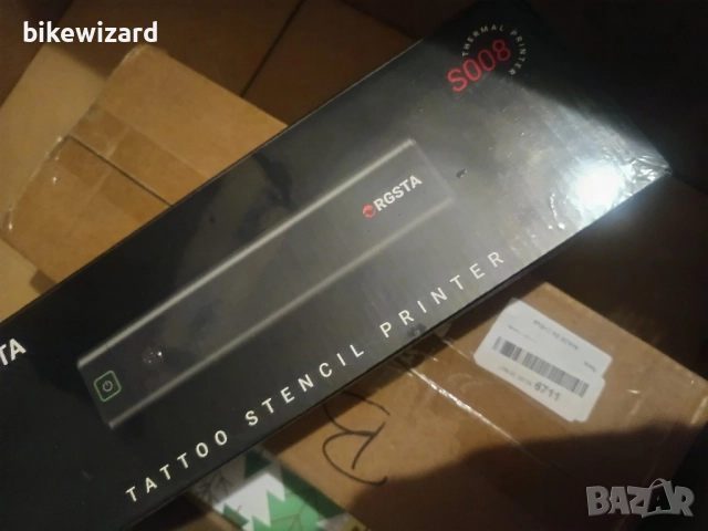 ORGSTA S008 Bluetooth принтер за шаблони за татуировки с 10 листа – безжичен НОВ, снимка 9 - Друга електроника - 52698337