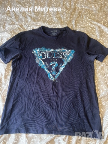 Мъжка тениска guess, снимка 2 - Тениски - 54082387