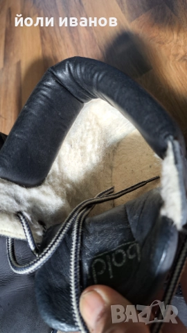 baldi London-made in Portugal-кожени зимни обувки 44 номер, снимка 6 - Ежедневни обувки - 52274249
