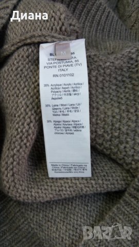Ръчна изработка-топъл дамски пуловер, снимка 2 - Блузи с дълъг ръкав и пуловери - 39651739